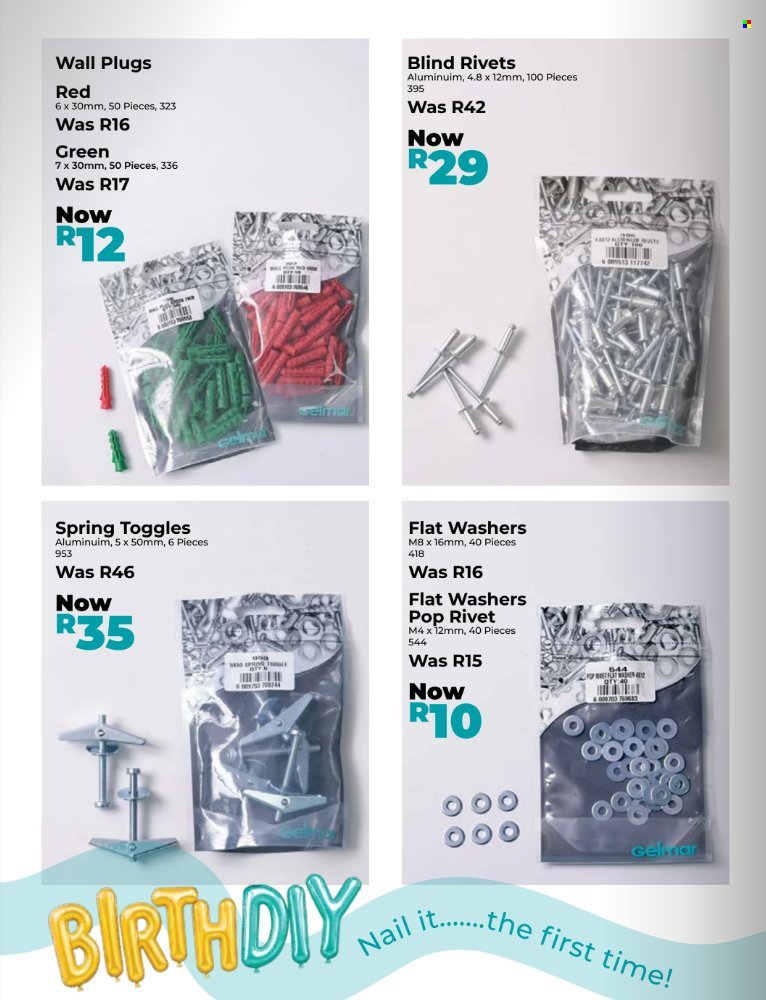 GELMAR specials - From Thursday 1 Oct 2026