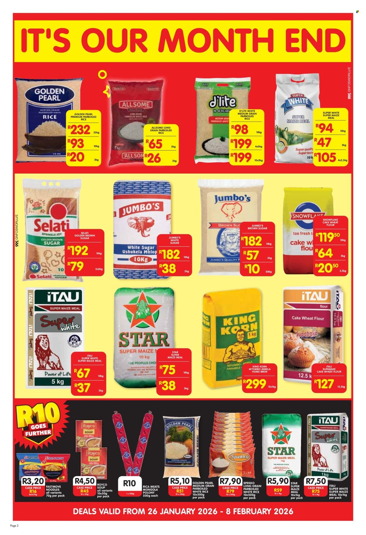 SHOPRITE specials - Cash & Carry Month End Savings Selected Stores (2026-01-26 - 2026-02-08) | 2