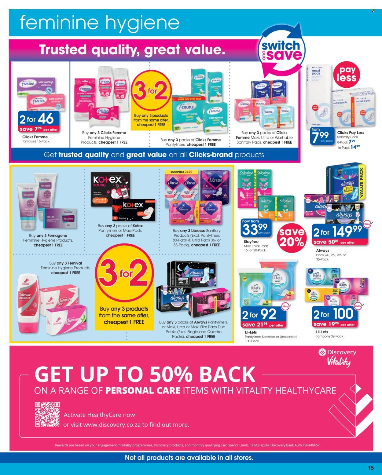 CLICKS specials - From Thursday 9 Apr 2026 (2026-04-09 - 2026-04-22) | 15