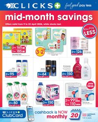 CLICKS specials - From Thursday 9 Apr 2026 (2026-04-09 - 2026-04-22)