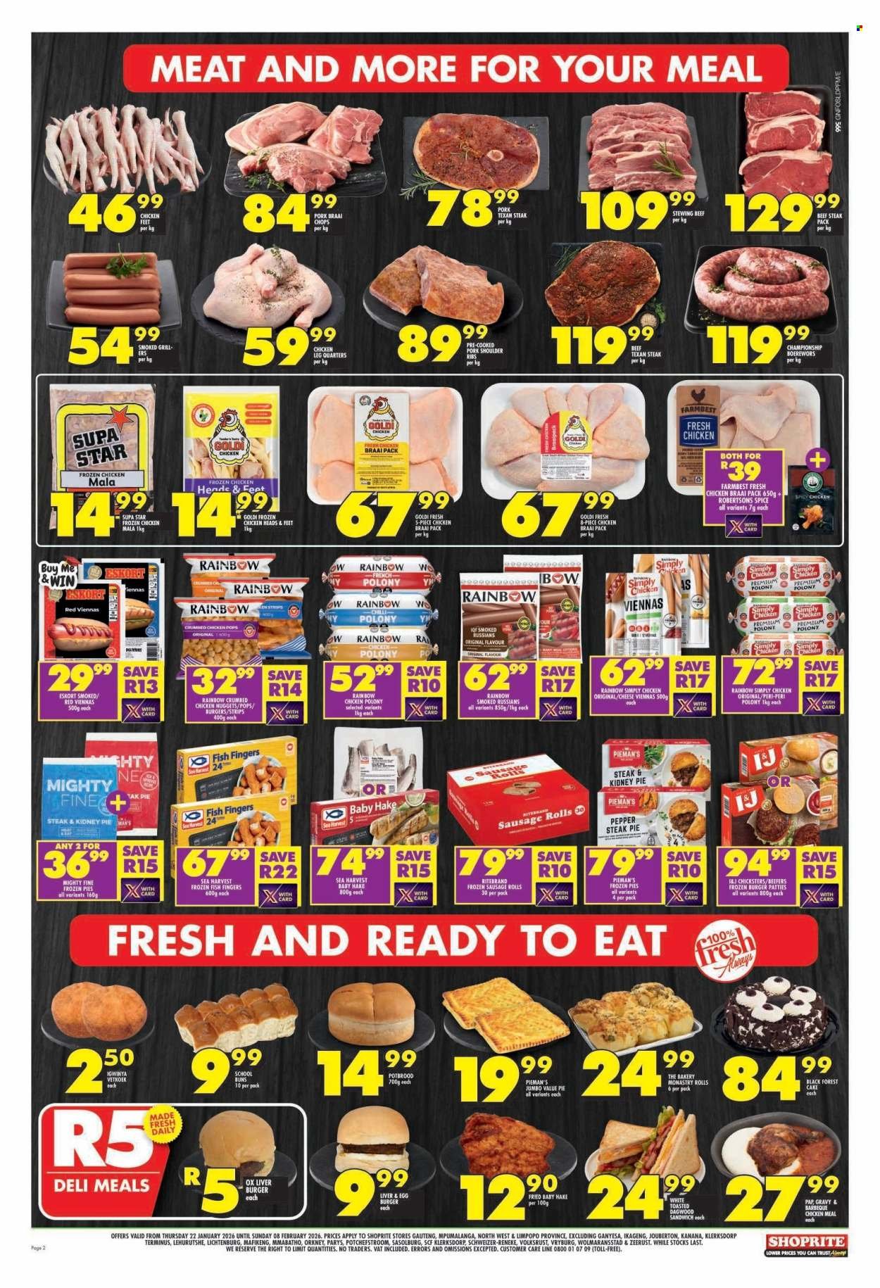 SHOPRITE specials - January Price Gauteng (2026-01-22 - 2026-02-08) | 2