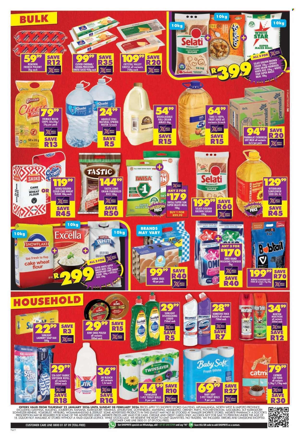 SHOPRITE specials - January Price Gauteng (2026-01-22 - 2026-02-08) | 8