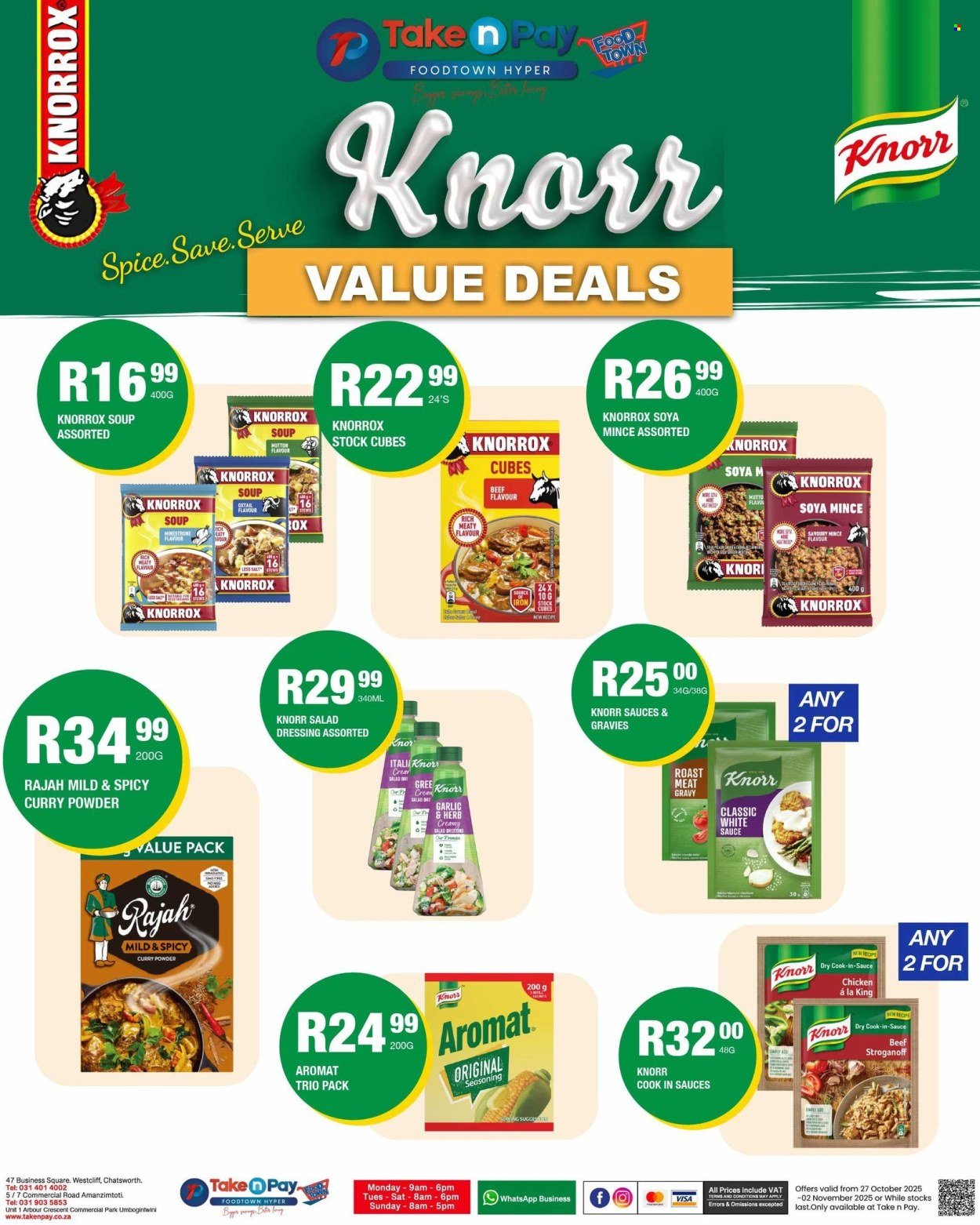 TAKE N PAY specials - From Monday 27 Oct 2025 (2025-10-27 - 2025-11-02) | 8