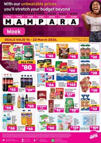 GAME specials - Mampara Week (2026-03-16 - 2026-03-22)