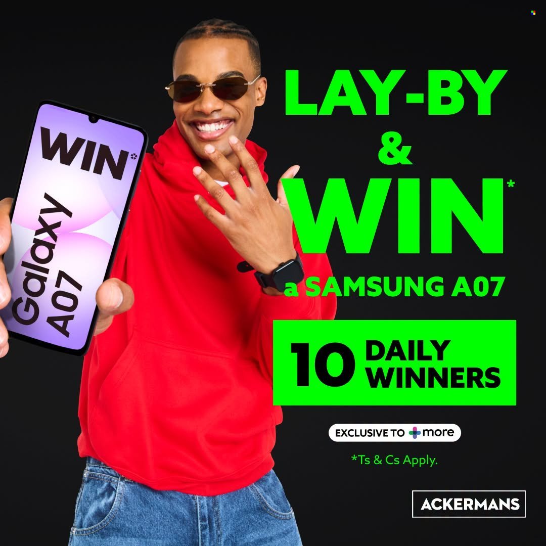ACKERMANS specials - From Monday 19 Oct 2026