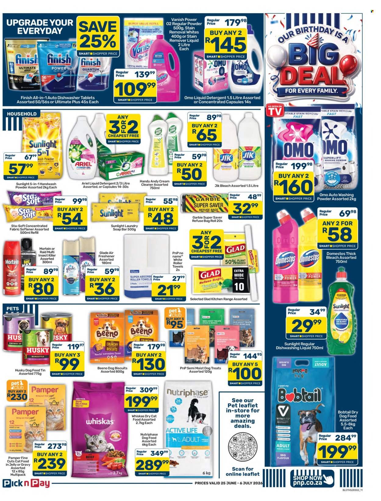 PICK N PAY specials - Birthday Specials