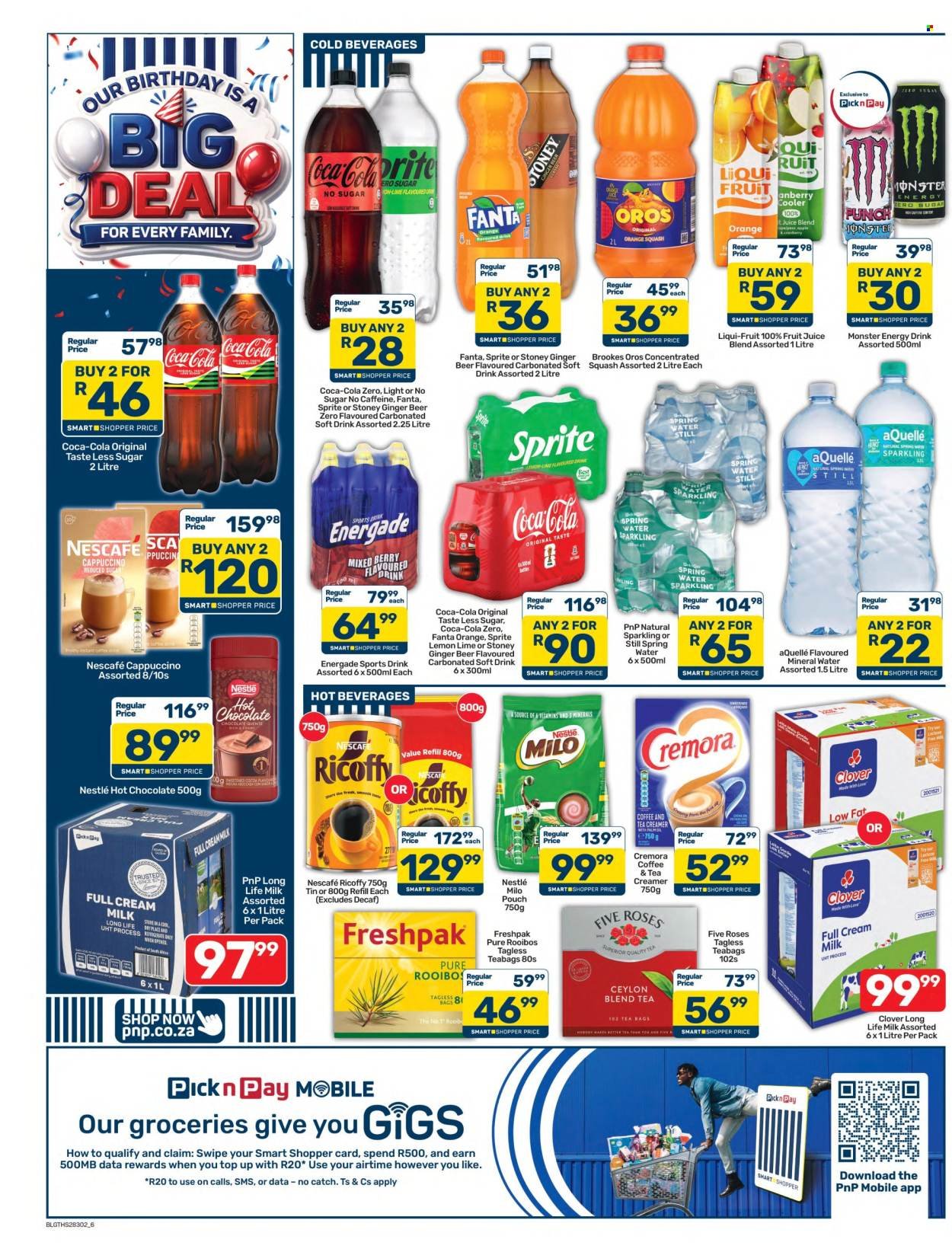 PICK N PAY specials - Birthday Specials