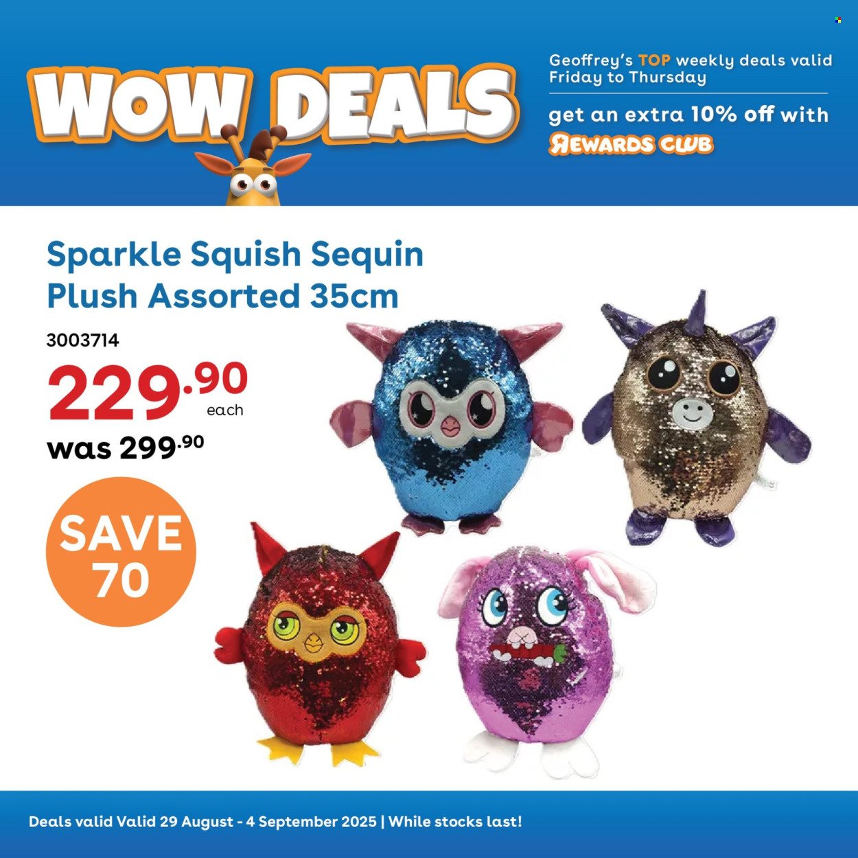 TOYS R US specials - From Friday 29 Aug 2025 (2025-08-29 - 2025-09-04) | 3