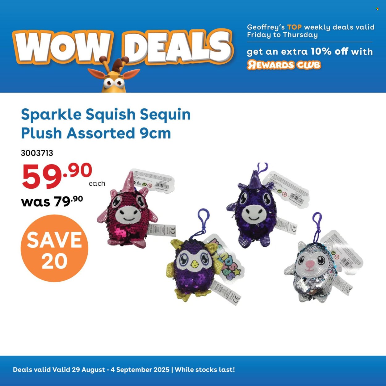 TOYS R US specials - From Friday 29 Aug 2025 (2025-08-29 - 2025-09-04) | 5