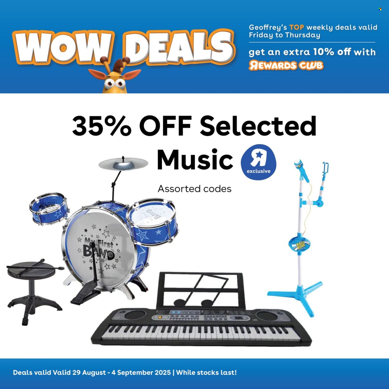 TOYS R US specials - From Friday 29 Aug 2025 (2025-08-29 - 2025-09-04) | 7