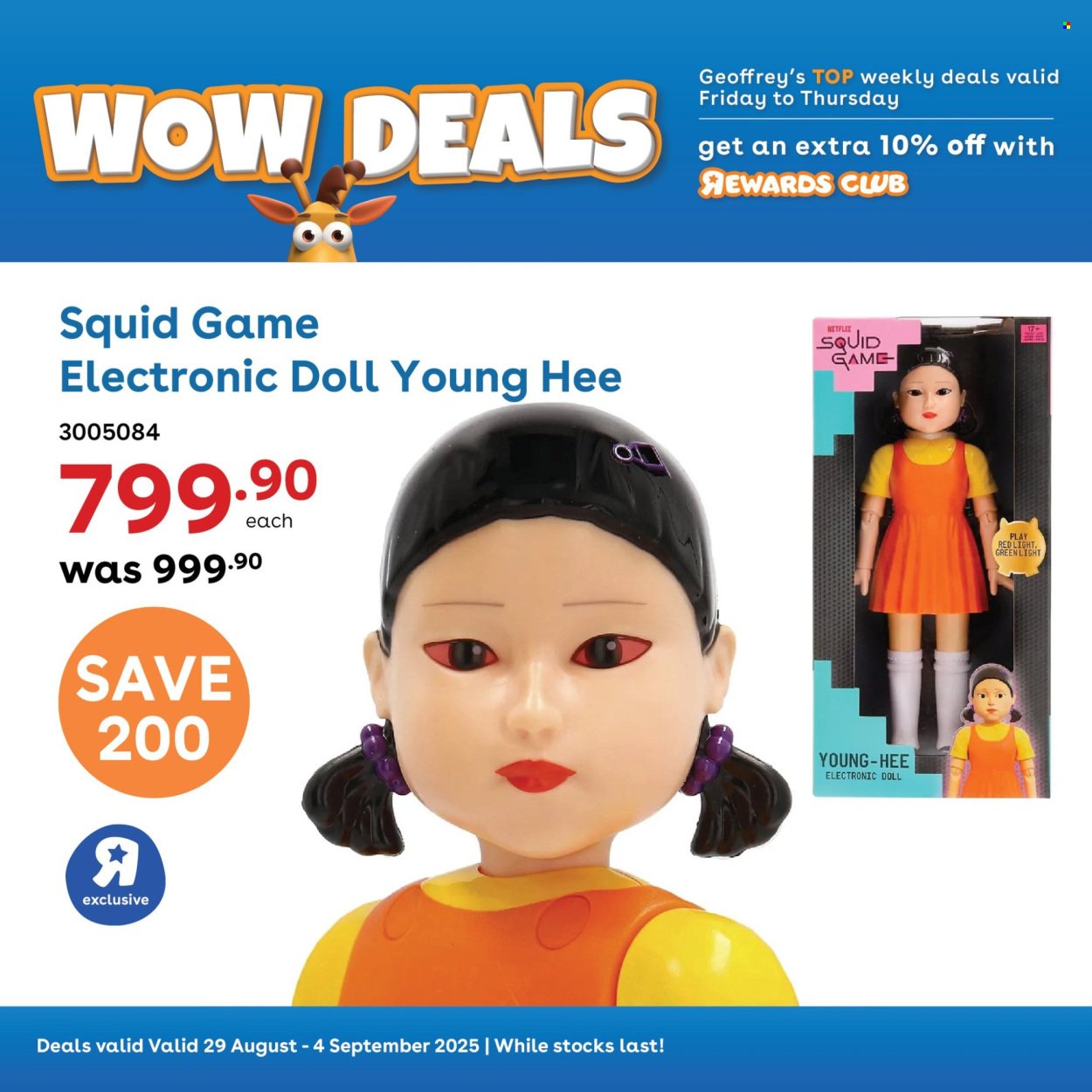 TOYS R US specials - From Friday 29 Aug 2025 (2025-08-29 - 2025-09-04) | 10