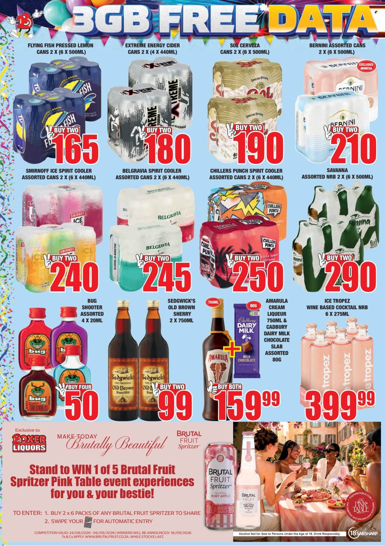 BOXER specials - GP August ME Liquor