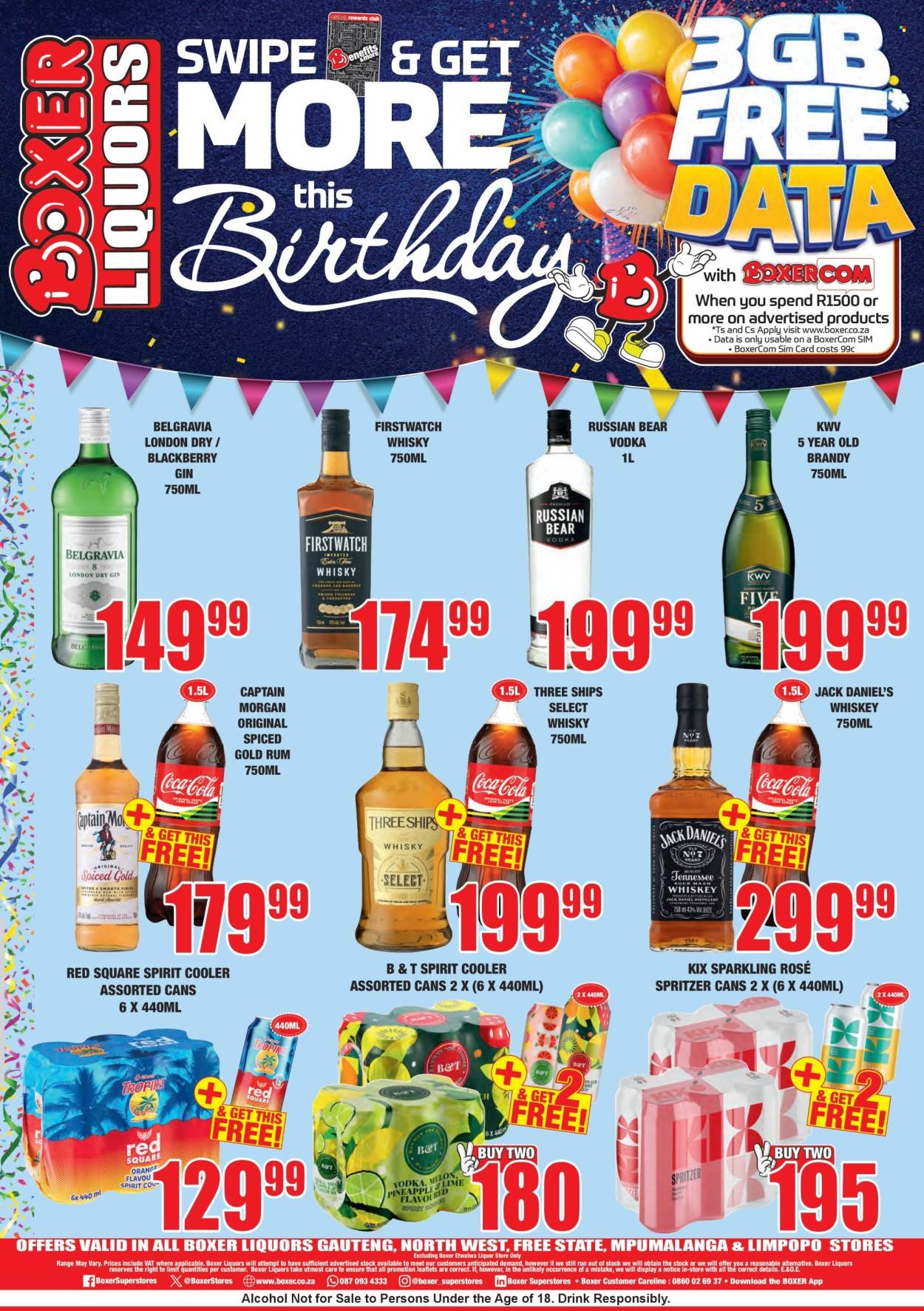 BOXER specials - GP August ME Liquor