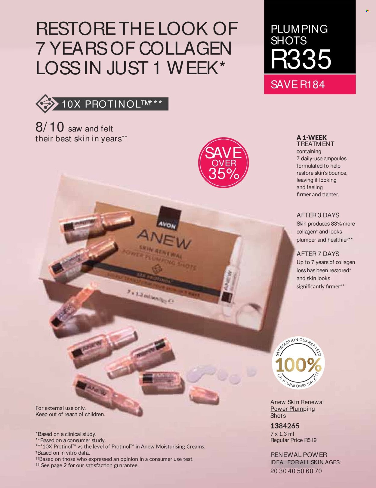 AVON specials - Future-proof your collagen reserves