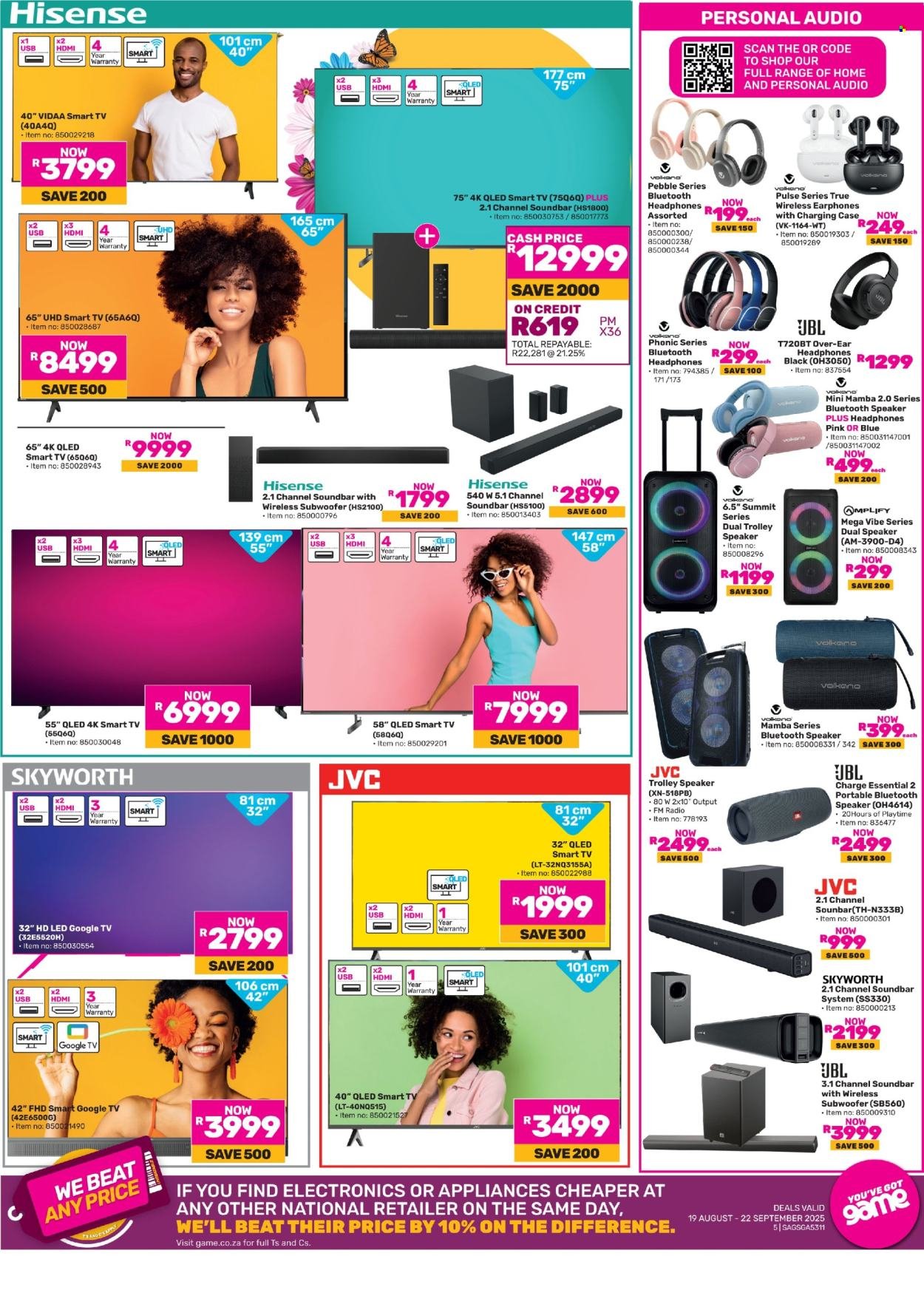 GAME specials - Do The Right Spring (2025-08-19 - 2025-09-22) | 5