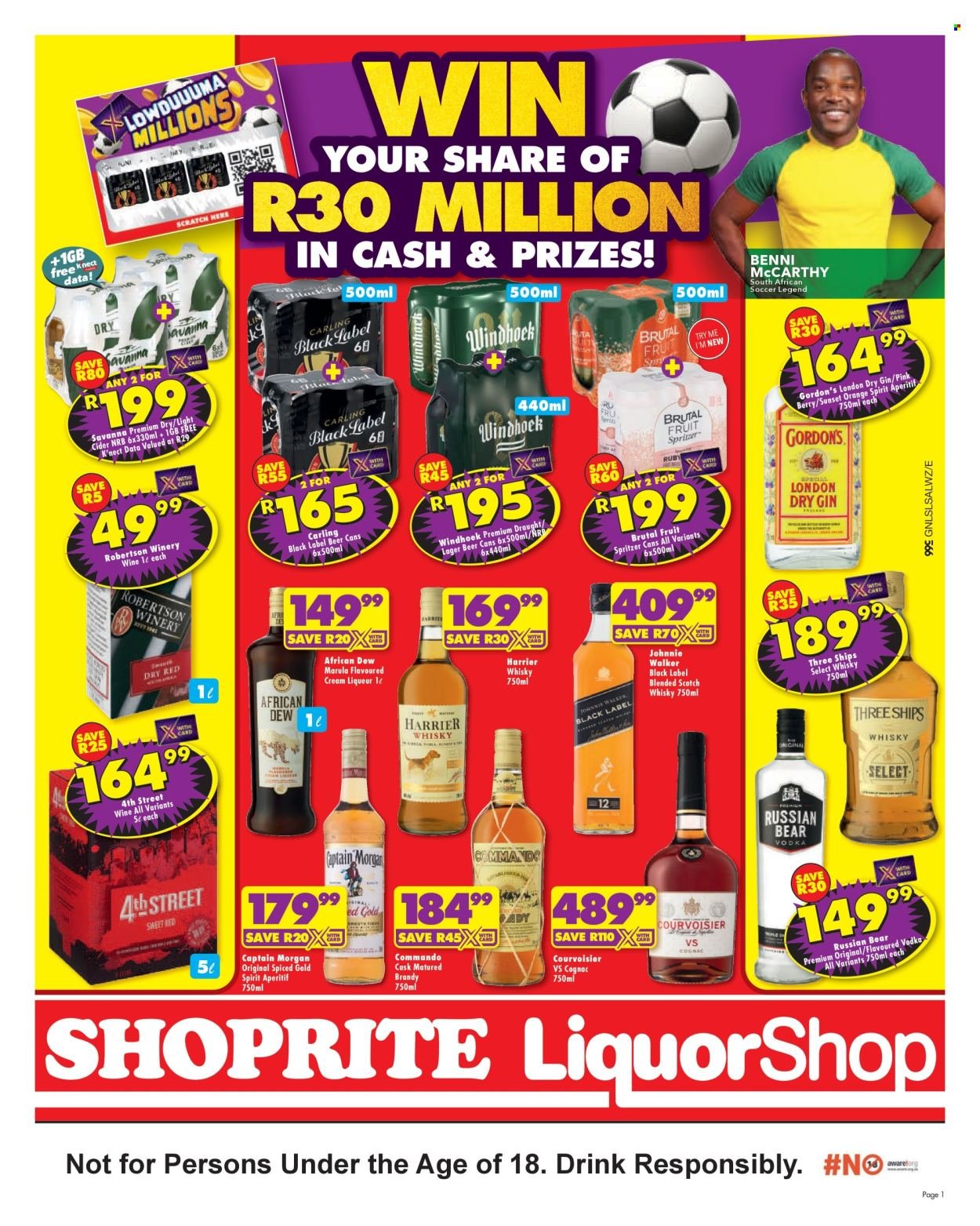 SHOPRITE specials - LiquorShop Low Price Lowduuuma Gauteng (2026-05-25 - 2026-06-07) | 1