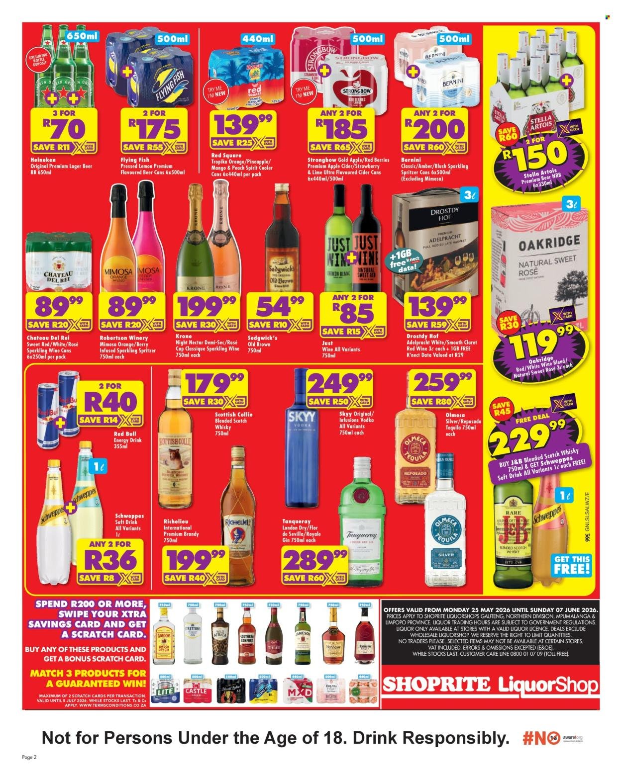 SHOPRITE specials - LiquorShop Low Price Lowduuuma Gauteng (2026-05-25 - 2026-06-07) | 2