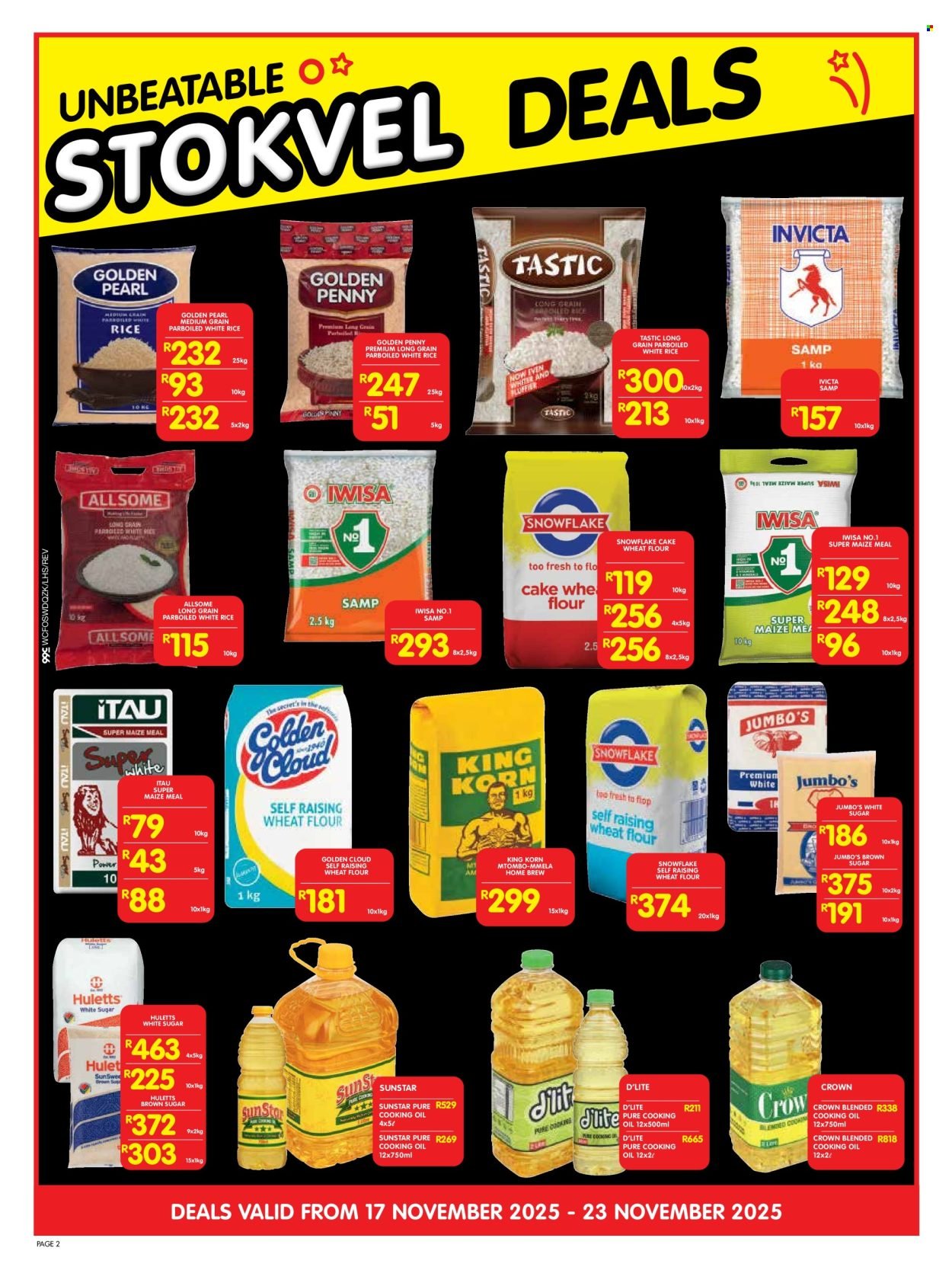 SHOPRITE specials - Cash & Carry Stokvel Deals Philippi (2025-11-17 - 2025-11-23) | 2