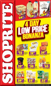 SHOPRITE specials - Low Price Bonanza KwaZulu-Natal