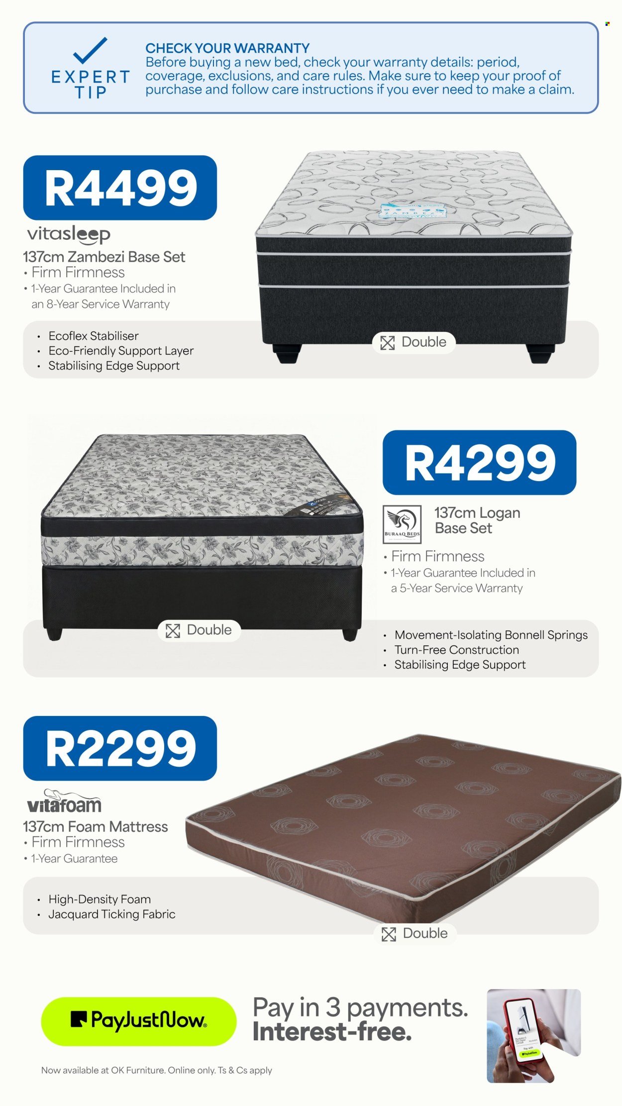 OK FURNITURE specials - From Friday 16 Oct 2026