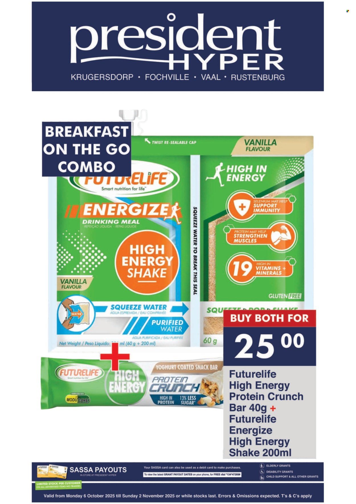 PRESIDENT HYPER specials - Combo Deals Specials (2025-10-06 - 2025-11-02) | 3