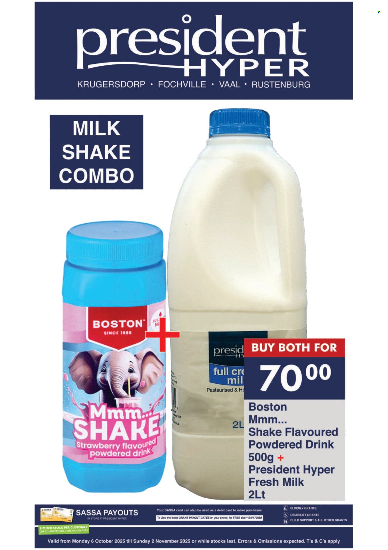 PRESIDENT HYPER specials - Combo Deals Specials (2025-10-06 - 2025-11-02) | 9