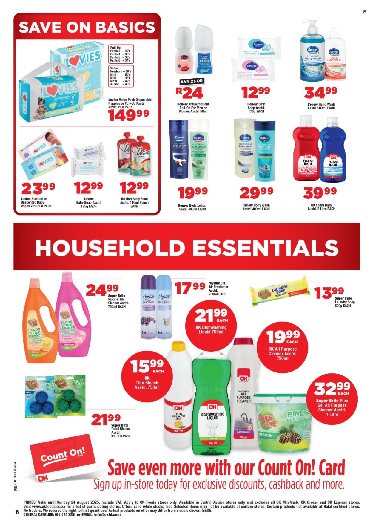OK FOODS specials - From Wednesday 13 Aug 2025 (2025-08-13 - 2025-08-24) | 6