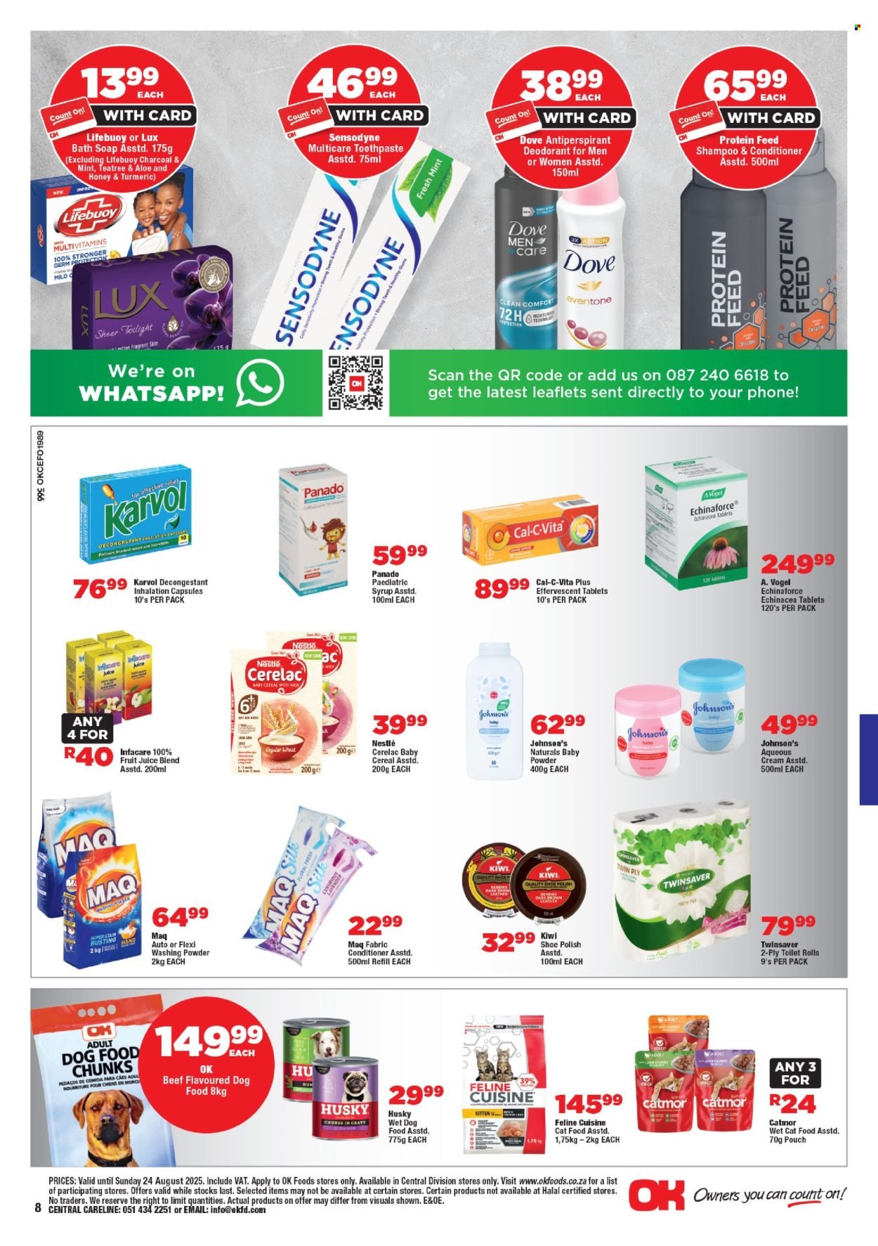 OK FOODS specials - From Wednesday 13 Aug 2025 (2025-08-13 - 2025-08-24) | 8