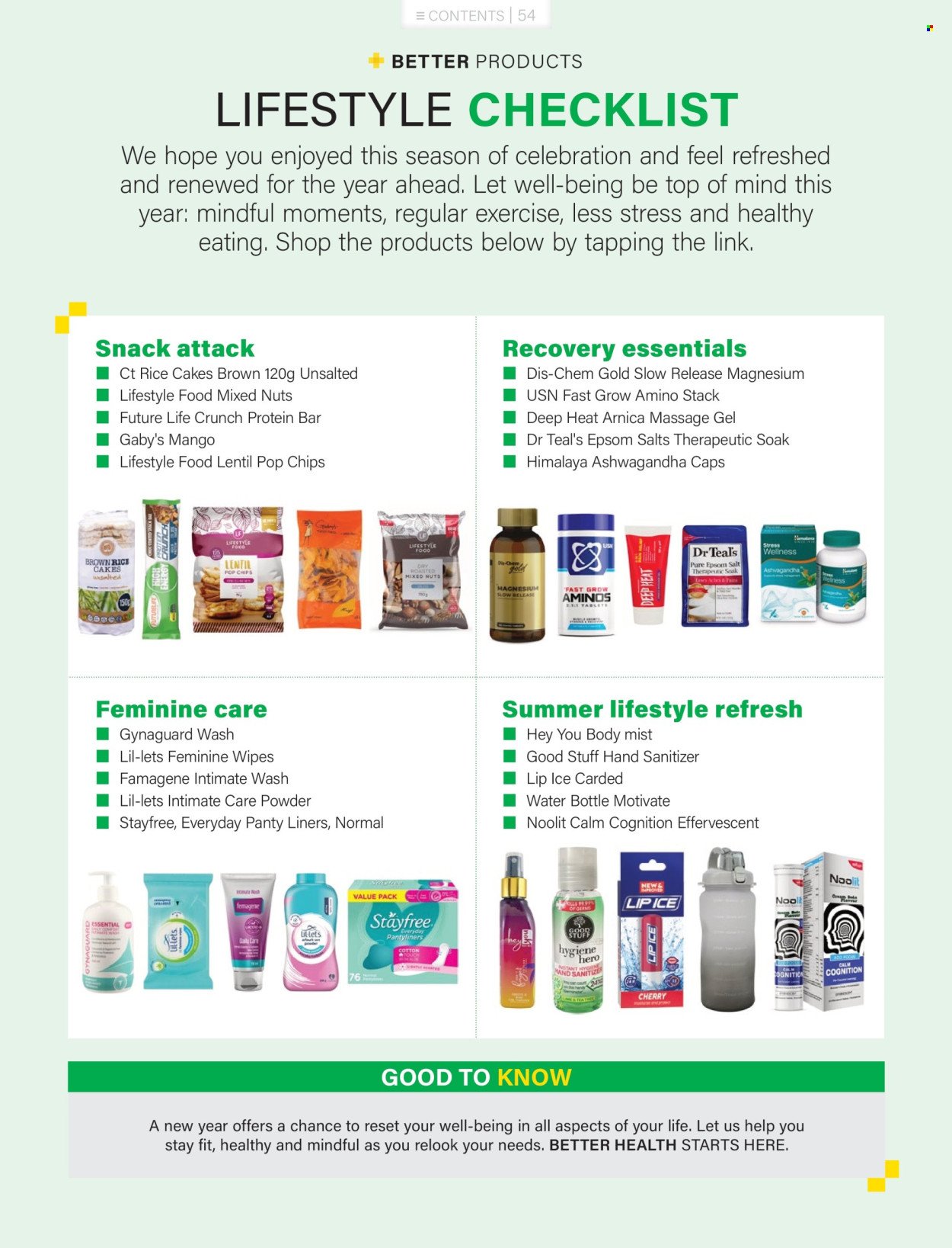 DIS-CHEM specials - Better Magazine (2026-01-01 - 2026-01-31) | 54