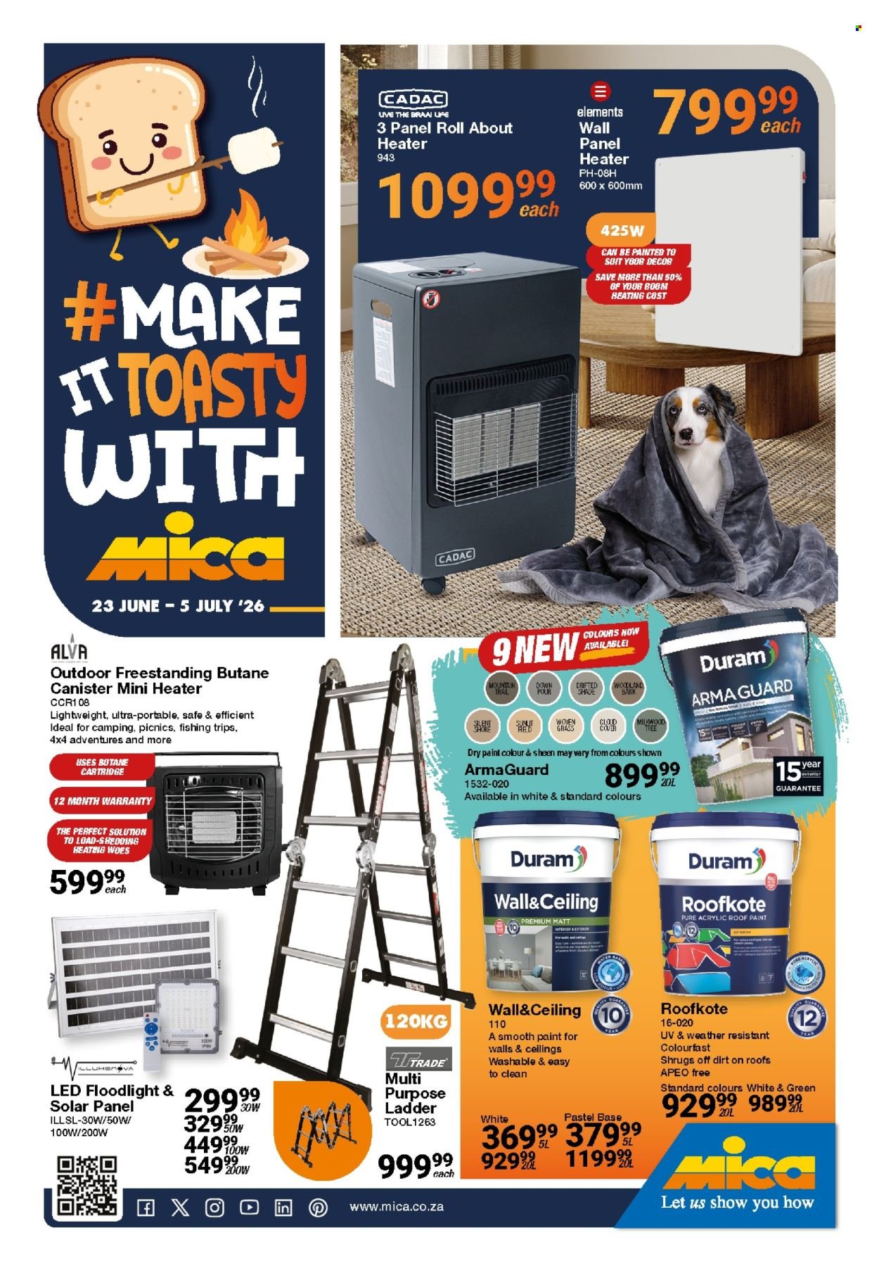 MICA specials - From Tuesday 23 Jun 2026