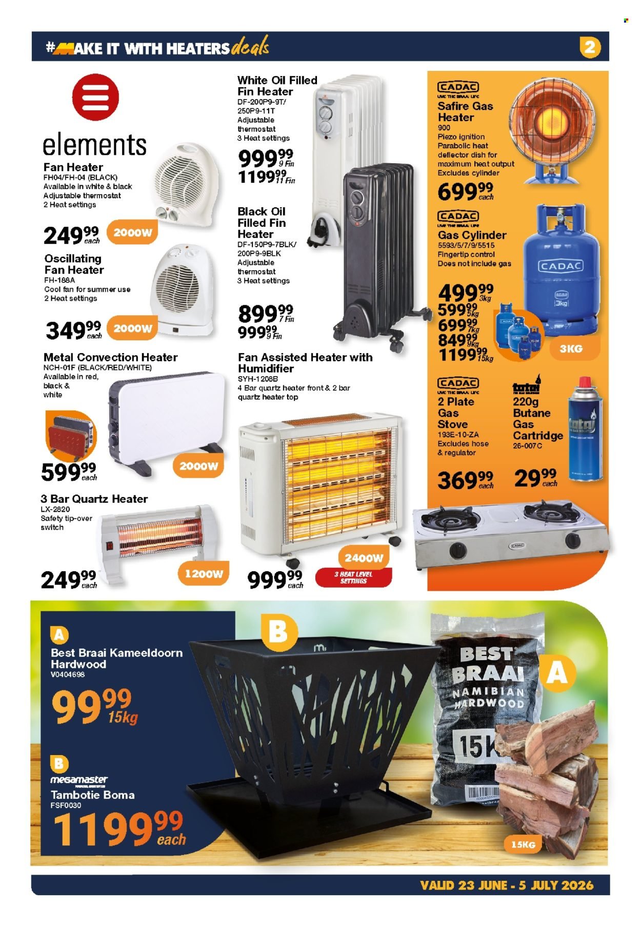 MICA specials - From Tuesday 23 Jun 2026