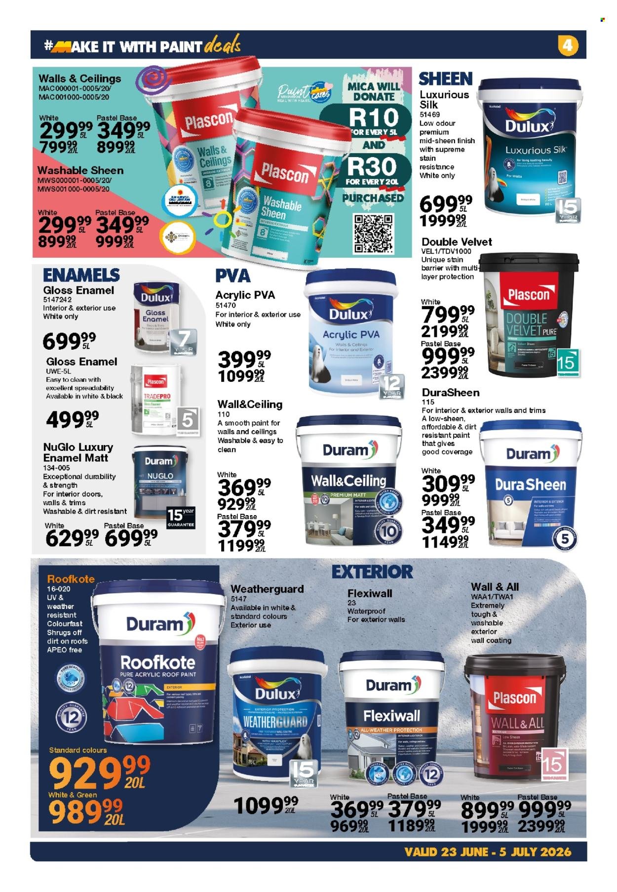 MICA specials - From Tuesday 23 Jun 2026