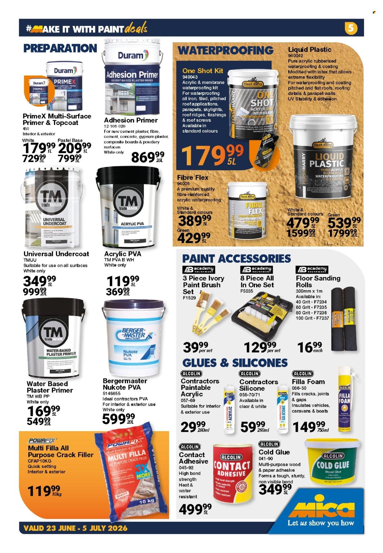 MICA specials - From Tuesday 23 Jun 2026