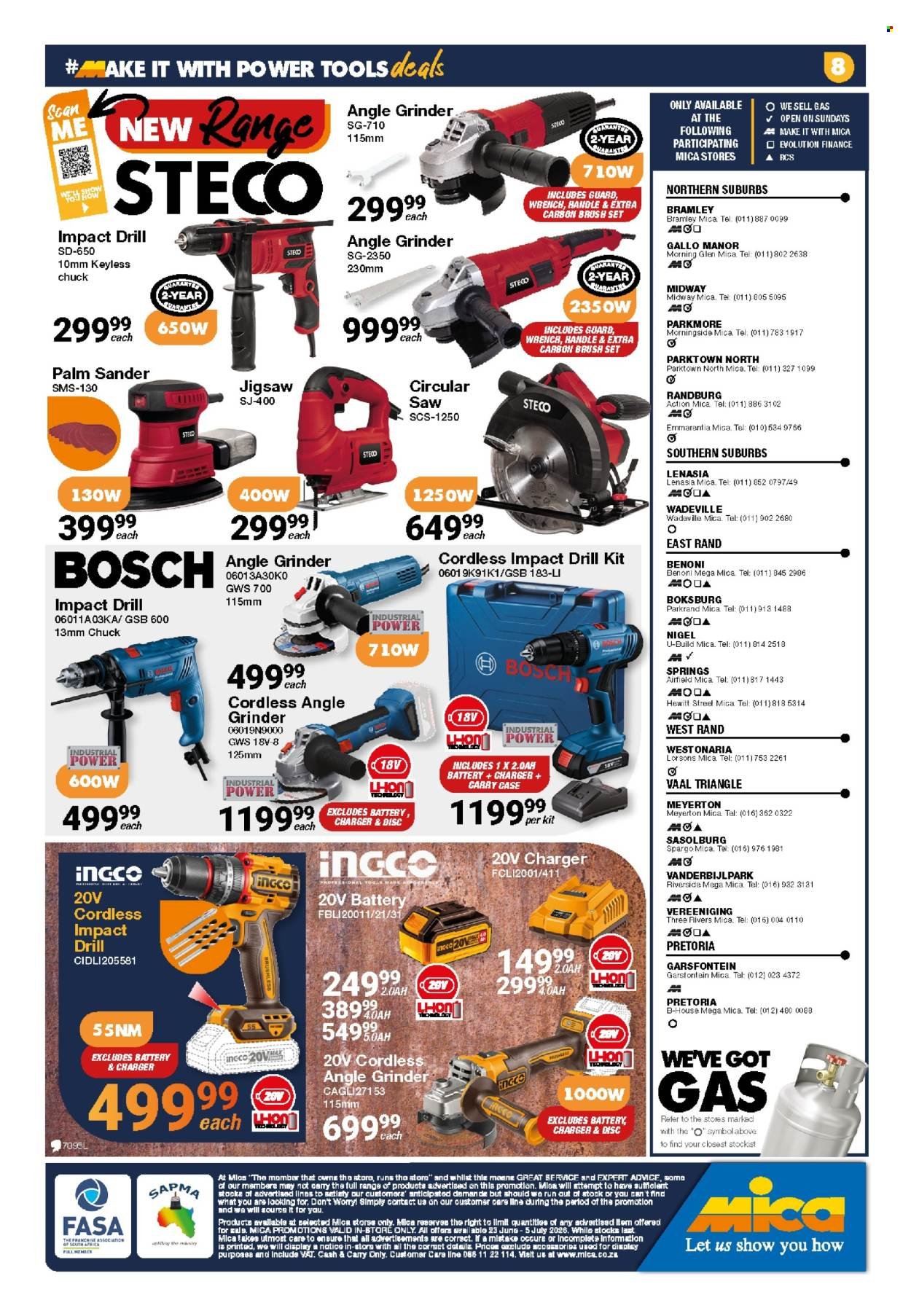 MICA specials - From Tuesday 23 Jun 2026