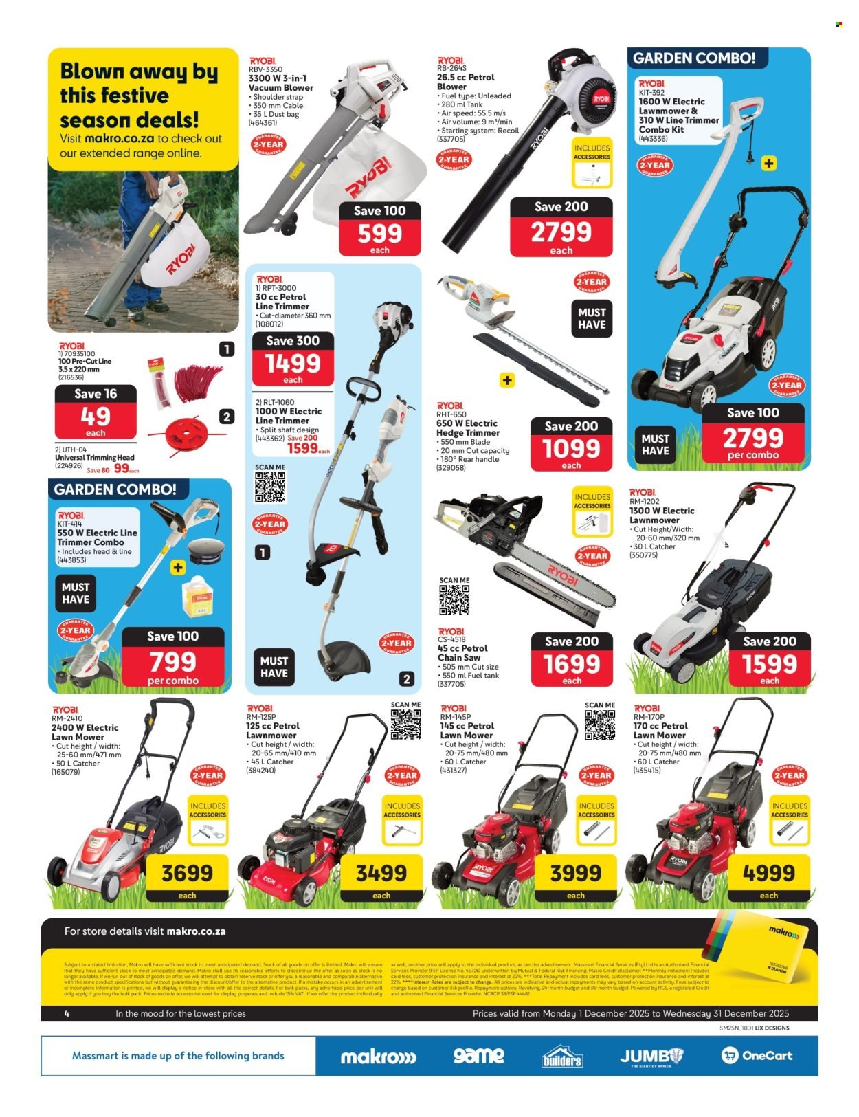 MAKRO specials - Ryobi (2025-12-01 - 2025-12-31) | 4