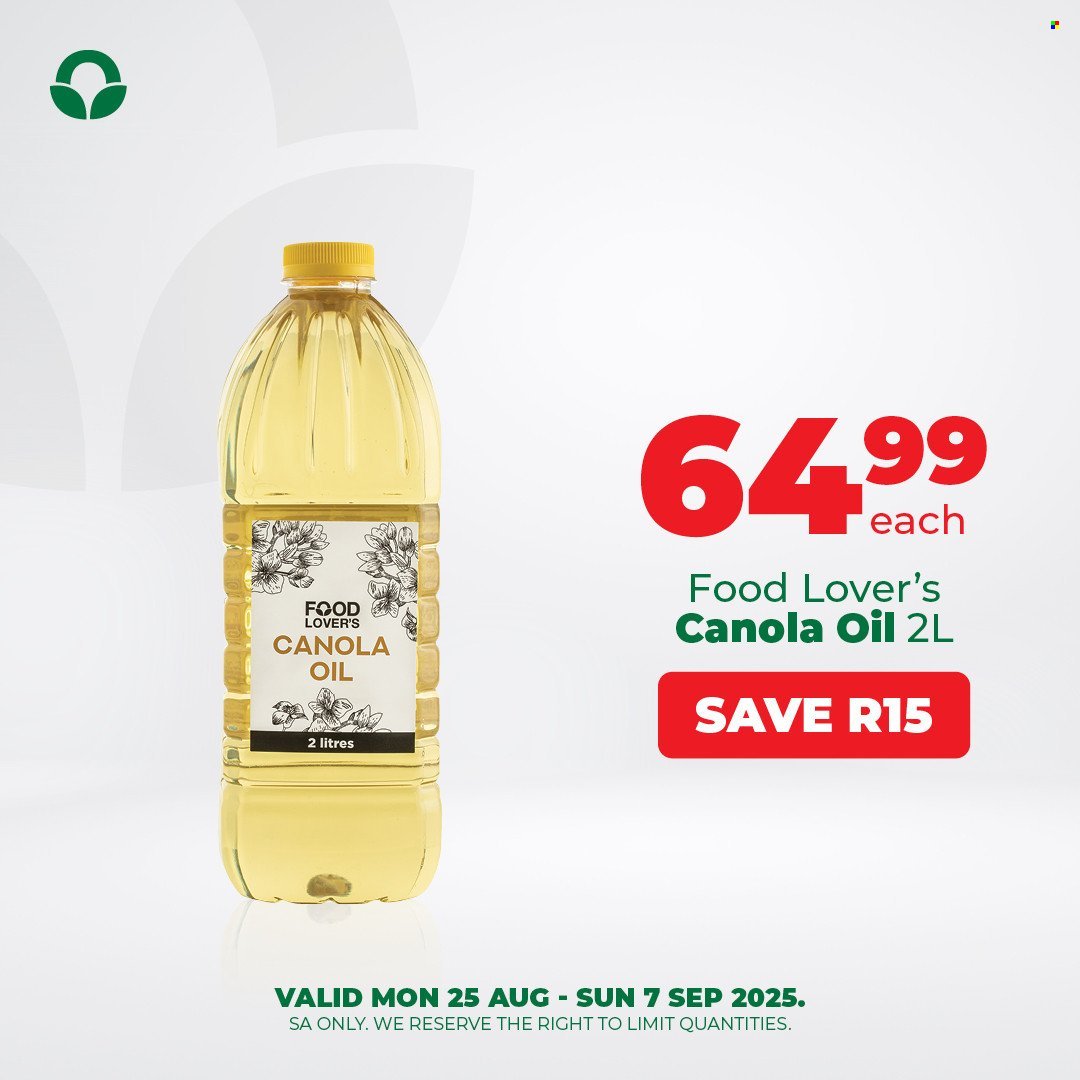 FOOD LOVER'S MARKET specials - From Monday 25 Aug 2025 (2025-08-25 - 2025-09-07) | 7