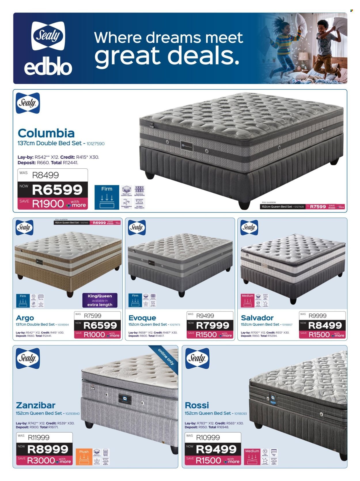 SLEEPMASTERS specials - From Thursday 21 May 2026