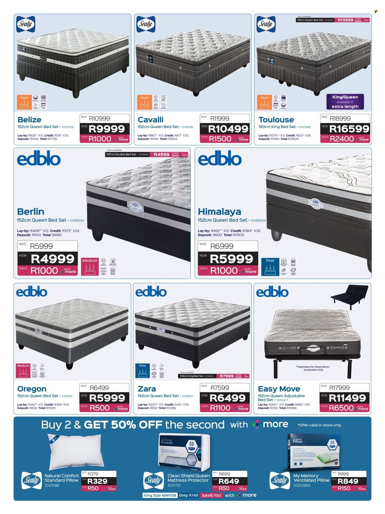 SLEEPMASTERS specials - From Thursday 21 May 2026