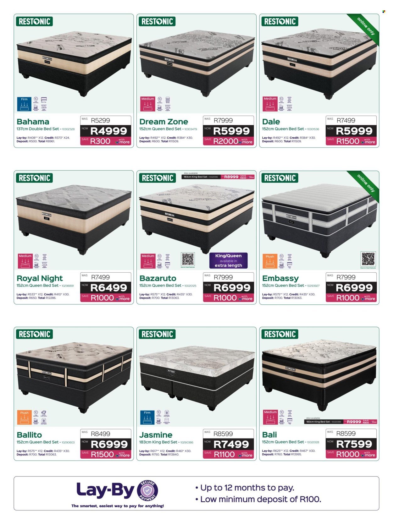 SLEEPMASTERS specials - From Thursday 21 May 2026