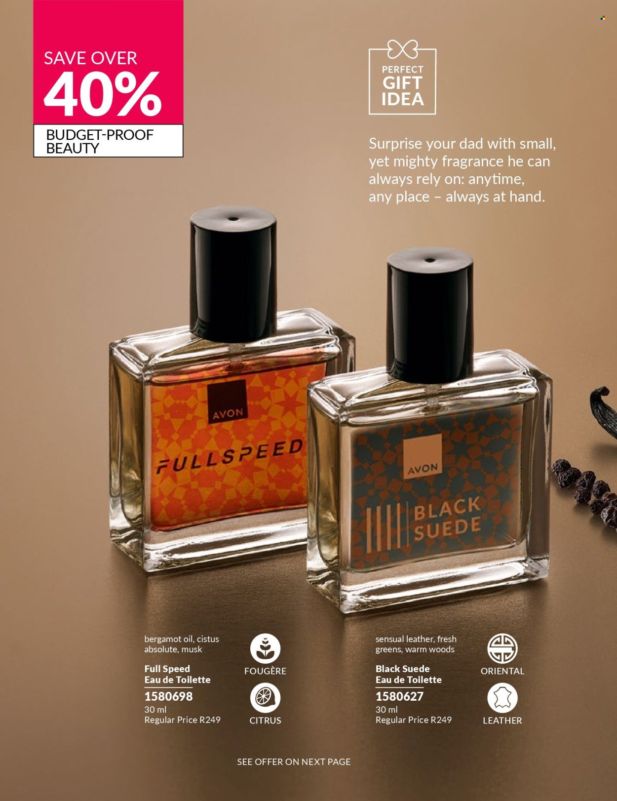 AVON specials - FATHERS DAYS