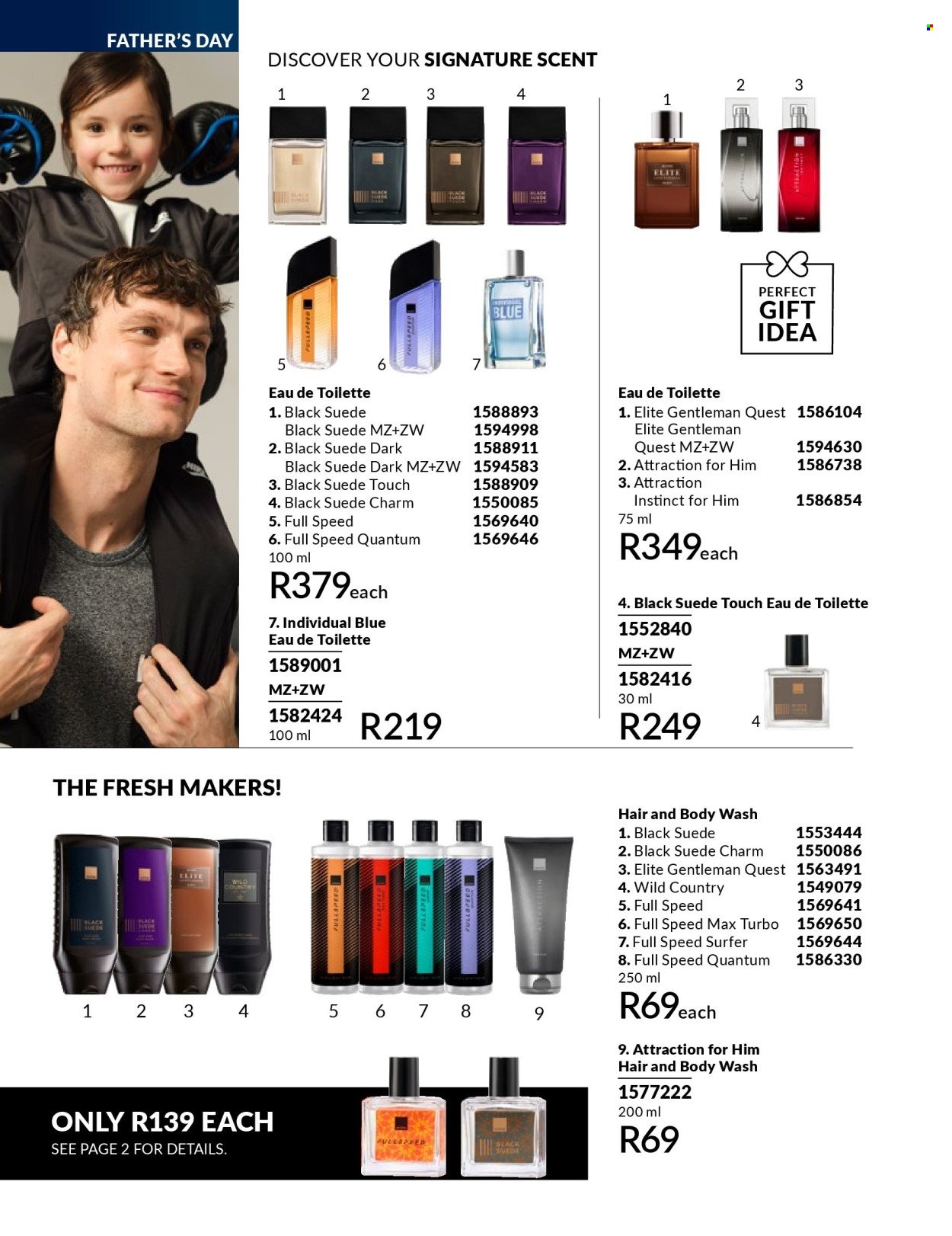 AVON specials - FATHERS DAYS