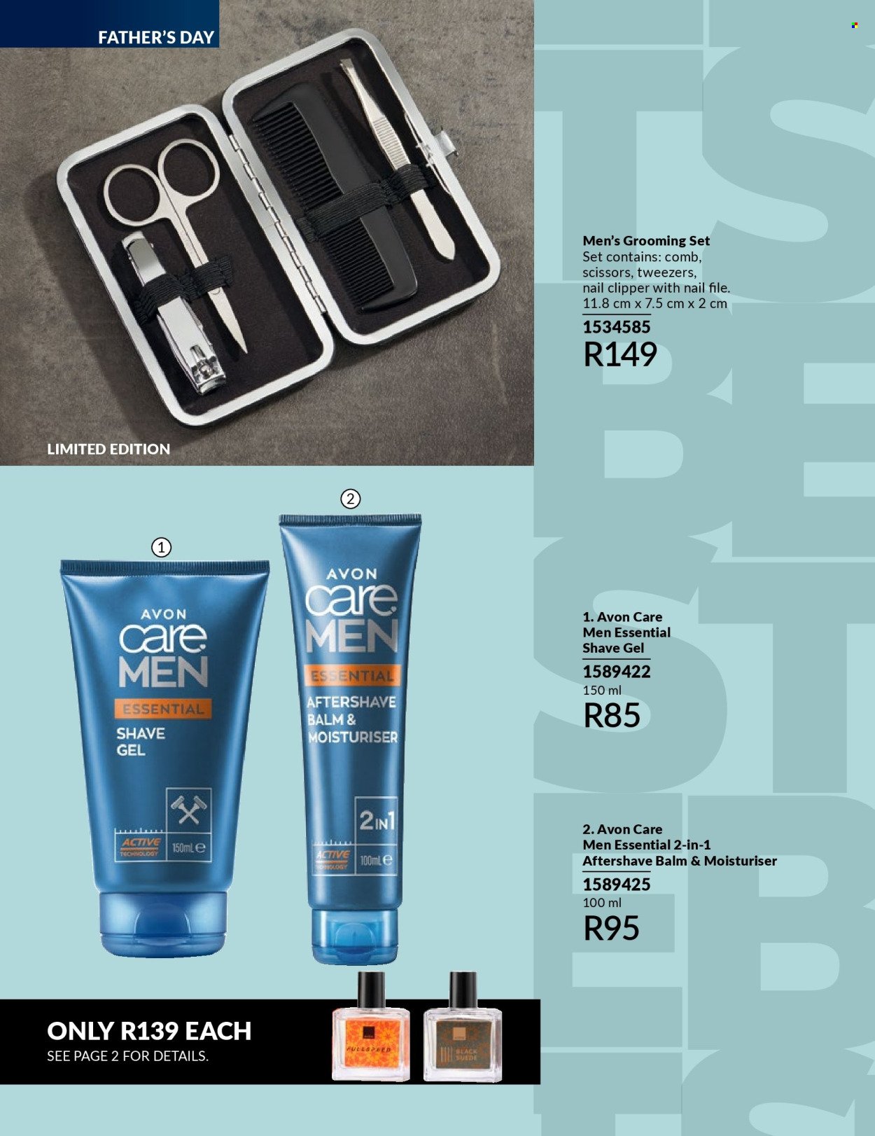 AVON specials - FATHERS DAYS