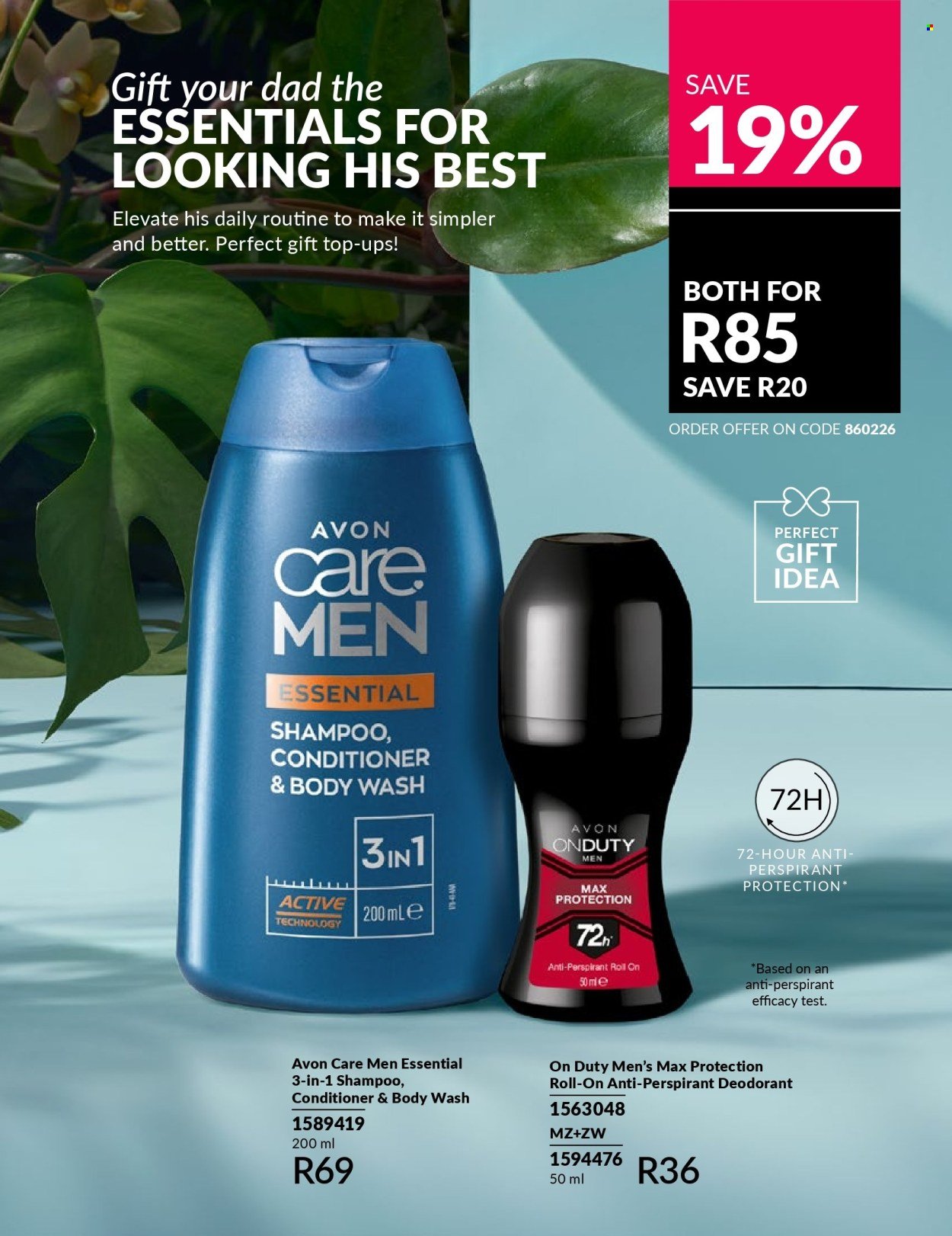 AVON specials - FATHERS DAYS