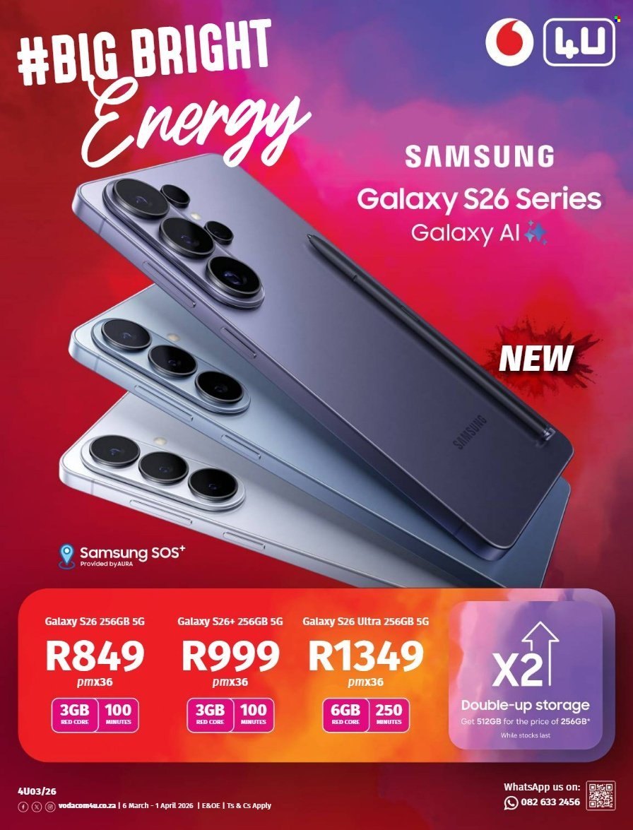 VODACOM specials - From Friday 6 Mar 2026 (2026-03-06 - 2026-04-01) | 1