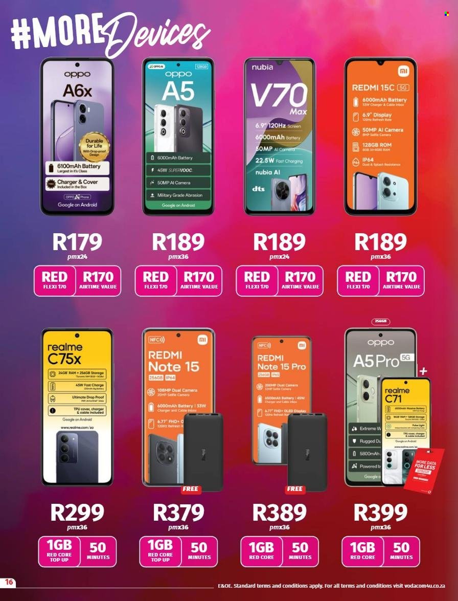 VODACOM specials - From Friday 6 Mar 2026 (2026-03-06 - 2026-04-01) | 16