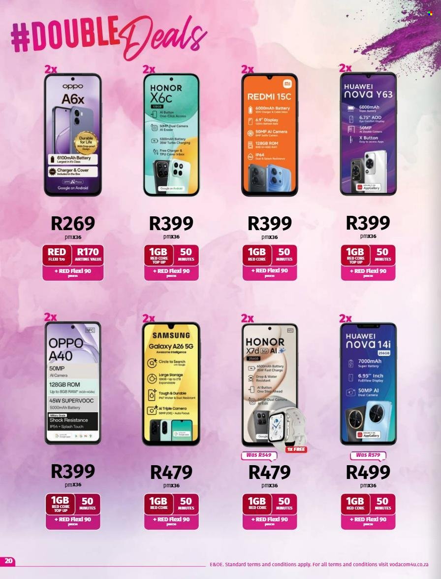 VODACOM specials - From Friday 6 Mar 2026 (2026-03-06 - 2026-04-01) | 20