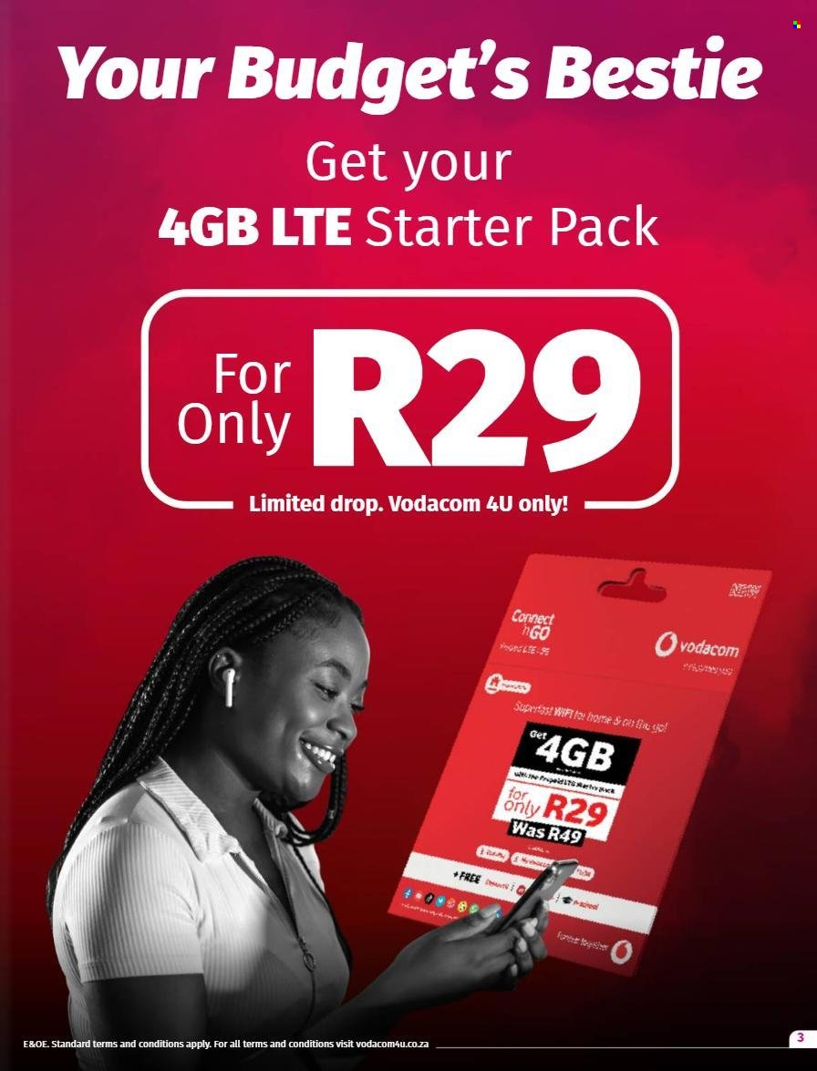 VODACOM specials - From Friday 6 Mar 2026 (2026-03-06 - 2026-04-01) | 3