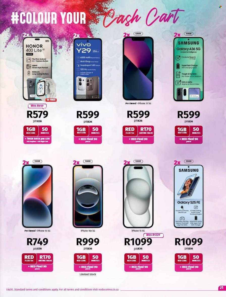 VODACOM specials - From Friday 6 Mar 2026 (2026-03-06 - 2026-04-01) | 21