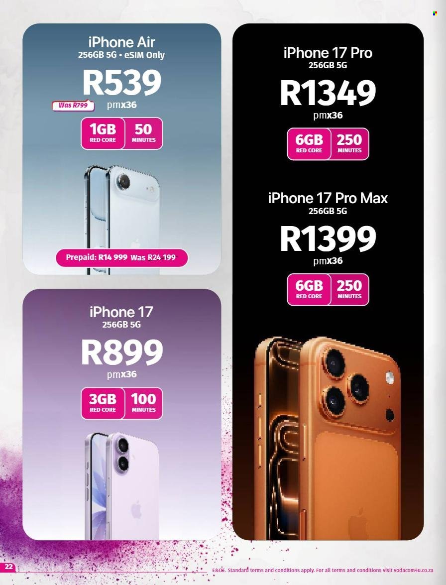VODACOM specials - From Friday 6 Mar 2026 (2026-03-06 - 2026-04-01) | 22