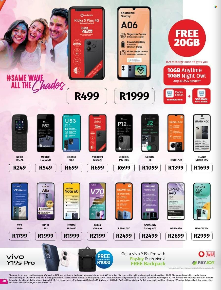 VODACOM specials - From Friday 6 Mar 2026 (2026-03-06 - 2026-04-01) | 26